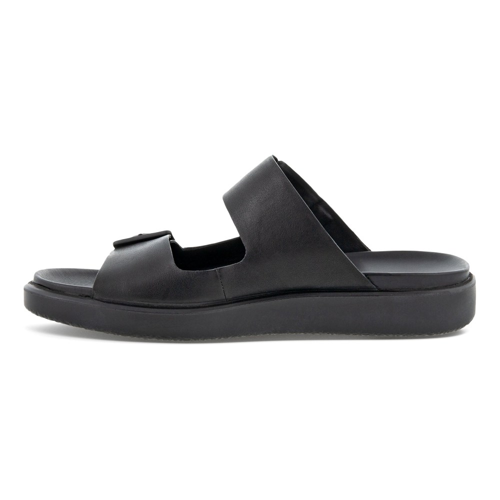 ECCO Mens Slides Black - Flowt Lx - VET-258947